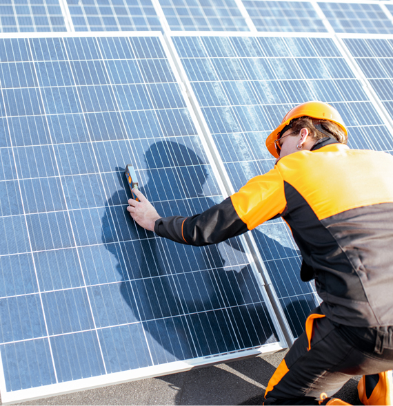 manutenzione pannelli solari